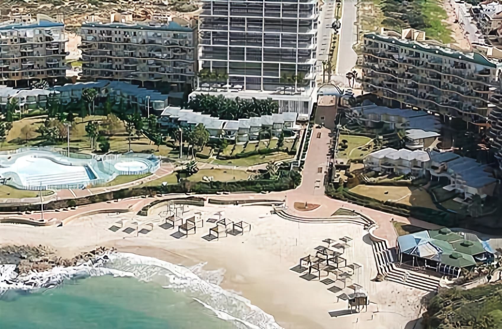 Ramada Resort Hadera Beach Buitenkant foto